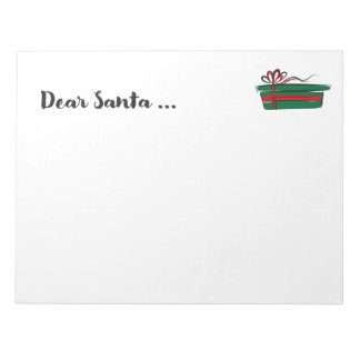 Bloc De Notas Wunschzettel Dear Santa