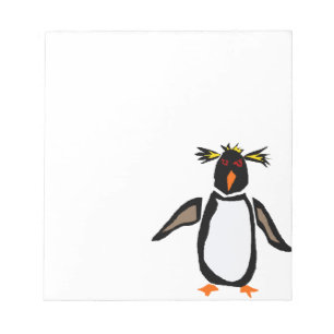 Bloc De Notas WW- arte divertido del primitivo del pingüino de