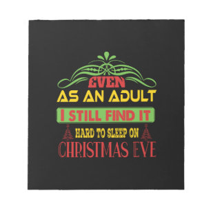 Bloc De Notas Xmas Gift Sleep On Christmas Eve