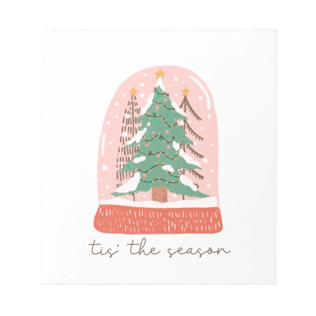 Bloc De Notas Xmas Gift Tree Tis The Season (Frente)