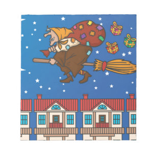 Bloc De Notas xmas witch Befana