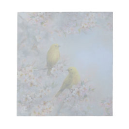 Bloc De Notas Yellow Birds