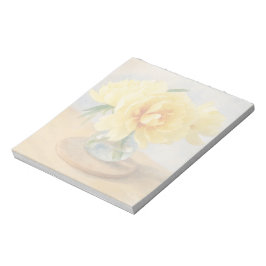 Bloc De Notas Yellow Peony - Note Pad