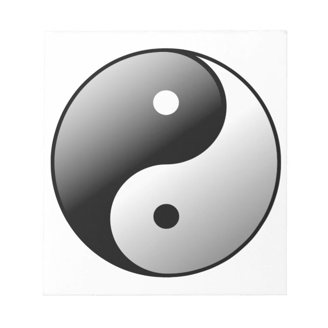 Bloc De Notas Yin Yang (Frente)