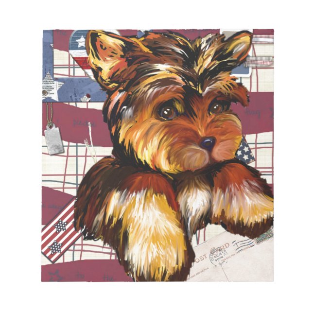 BLOC DE NOTAS YORKIE POO (Frente)