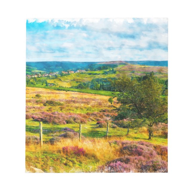Bloc De Notas Yorkshire Moors (Frente)