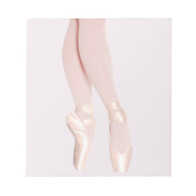 Bloc De Notas Zapatos de Ballet Point (Frente)