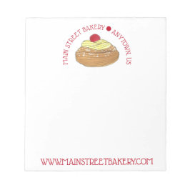 Bloc De Notas ZEPPOLE Italiano Fried Dough Pastry Chef Bakú