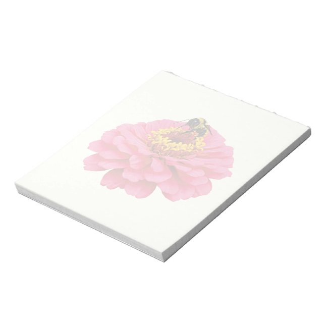 Bloc De Notas Zinnia y la abeja (Lado Izquierdo)