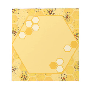 Bloc De Notas Zumbido de abeja Abejas miel Lindas 