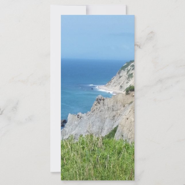 Block Island Bluffs - Isla Block, Isla Rhode (Anverso)