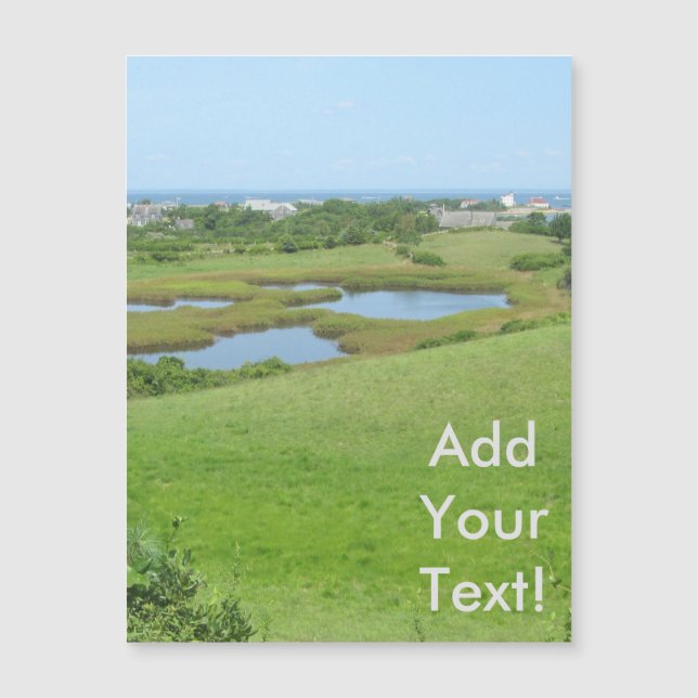 Block Island Champlin Road Meadow (Anverso)