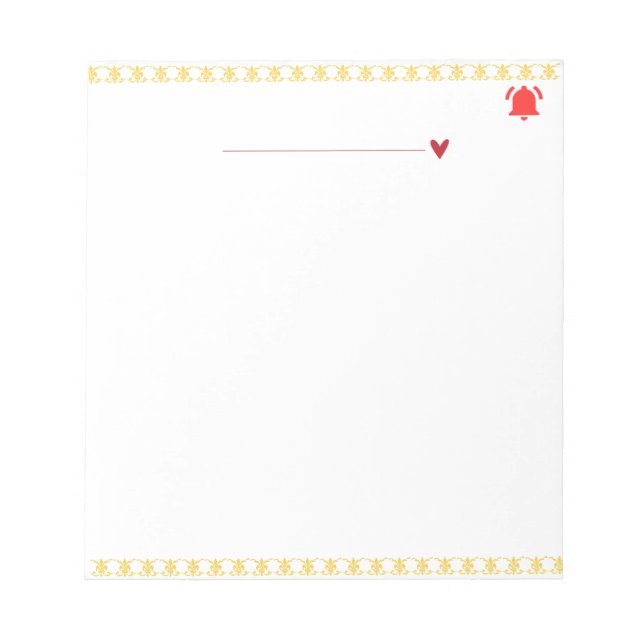 Blocs de notas. Avisos comerciales/avisos modernos (Frente)