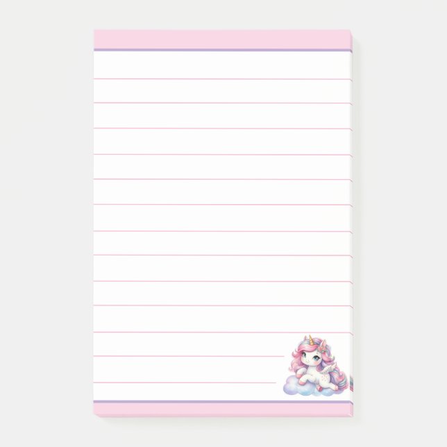 Blocs de Notas Unicornio (Anverso)