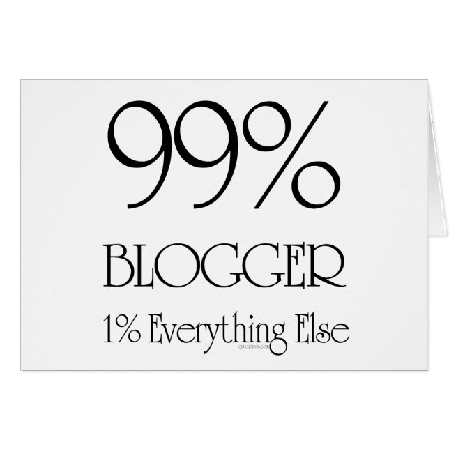 Blogger del 99% (Anverso (Horizontal))