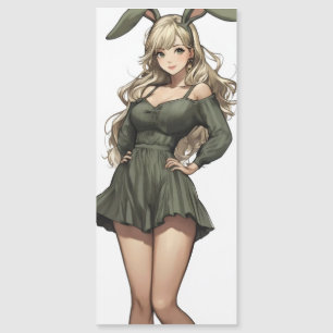 Blond Bunny Chica Anime