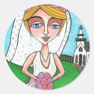 Blonde Bride & Bling - pegatinas para bodas