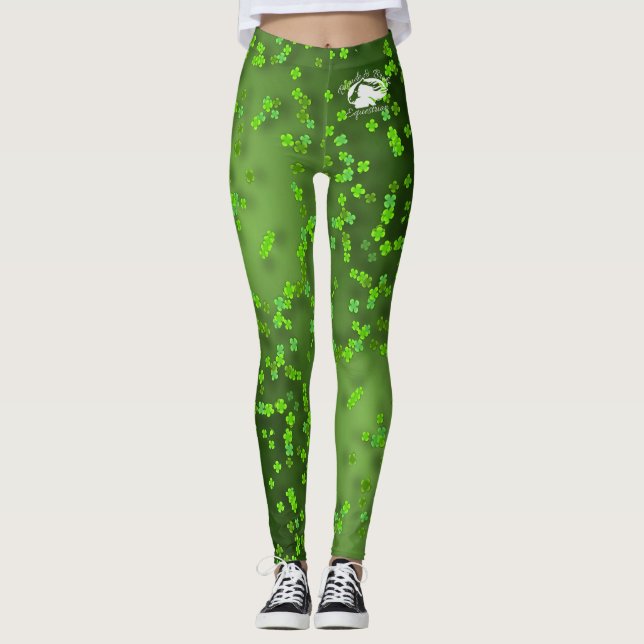 Blonde & Broke - Día de San Patricio - Leggings (Anverso)