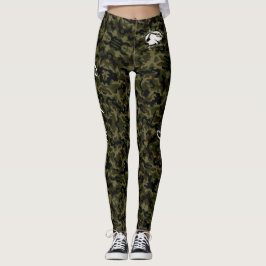 Blonde & Broke - "Personaliza estas" Leggings Camo