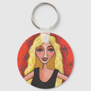Blonde descarado - llavero