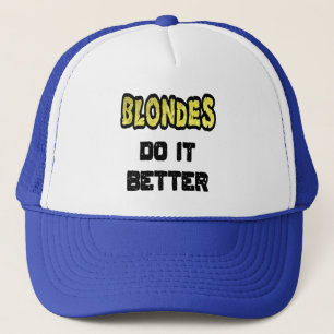 Blondes lo hacen mejor sombrero para camiones