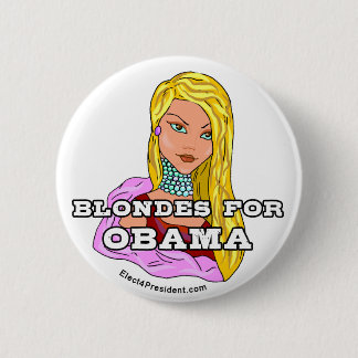 Blondes para el botón de Obama