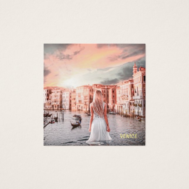 Blondie En La Venecia Romántica (Anverso)