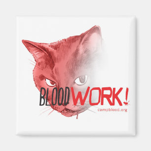 ¡BloodWork! Imán de la estación 5