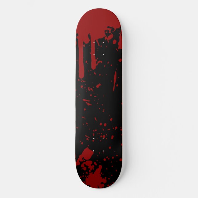 Bloody Black Skateboard (Anverso)