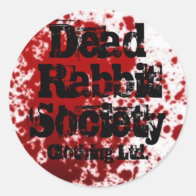 Bloody Mess Pegatina (Anverso)