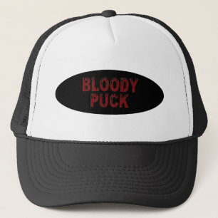 Bloody Puck sombrero de camionero negro