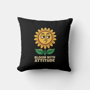 Bloom Con Cojín decorativo De Actitud - Sassy Sunf