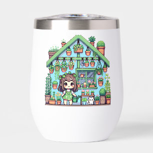Bloom con gracia   Chica Kawaii con plantas