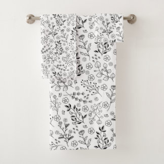 Bloom eterno: Elegancia floral dibujada a mano