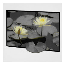 Bloom más allá del Poster brillante del marco