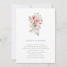 Bloom minimalista | Invitación a la boda