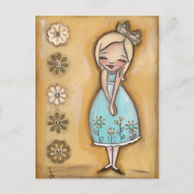 BLOOM - postal (Anverso)