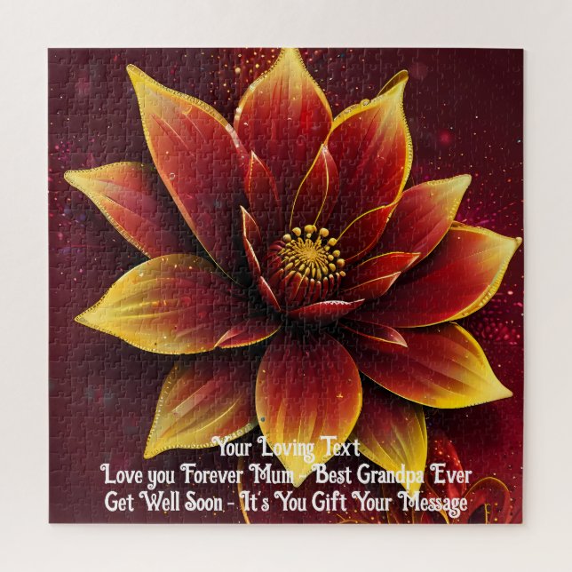 Blooms sentidos: Sorpresa de un rompecabezas perso (Vertical)