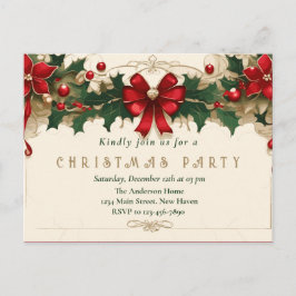 Blooms Vintage: Invitación a Navidades retro