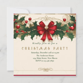 Blooms Vintage: Invitación a Navidades retro