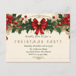 Blooms Vintage: Invitación a Navidades retro