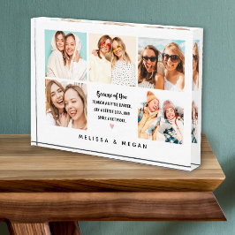 Bloque de Collage de fotos Moderno Best Friends 5