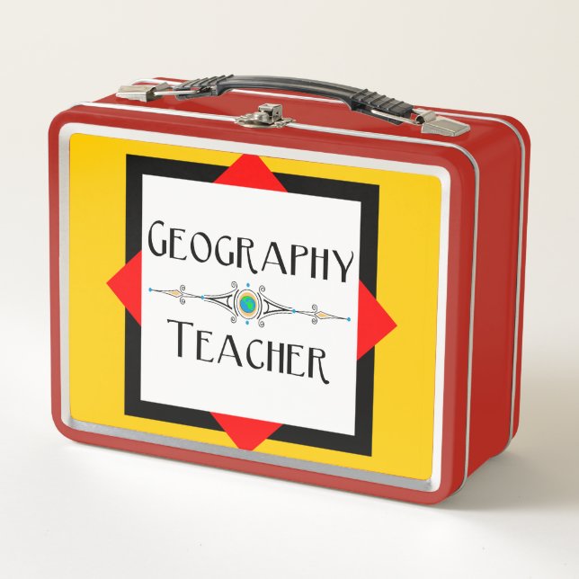 Bloque de color del profesor de geografía (Anverso)