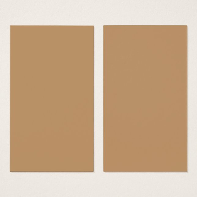 Bloque de Color Melocotón Beige | Diseño de Boda S (Anverso y reverso)