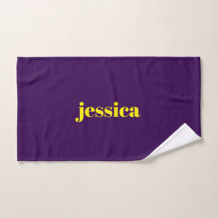Bloque de color minimalista nombre personalizado 