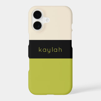Bloque de color verde a la moda de Pistachio con n