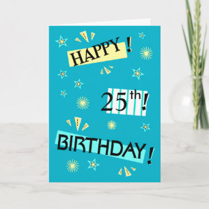 Bloque de colores - Tarjeta de felicitación de cum