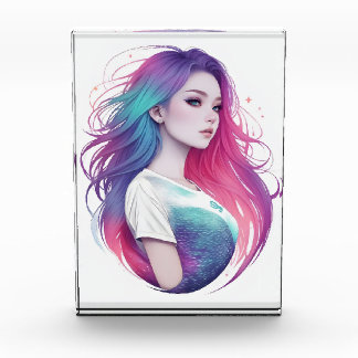 Bloque de Foto de Arte de Fantasía de Sirena Paste