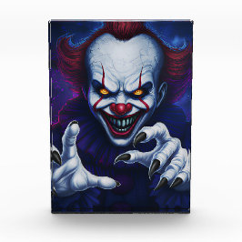 Bloque de Foto de Payaso Aterrador