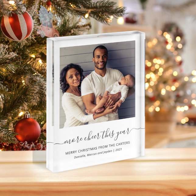 Bloque de Foto Más Alegría Este Año Script Navidad (Subido por el creador)